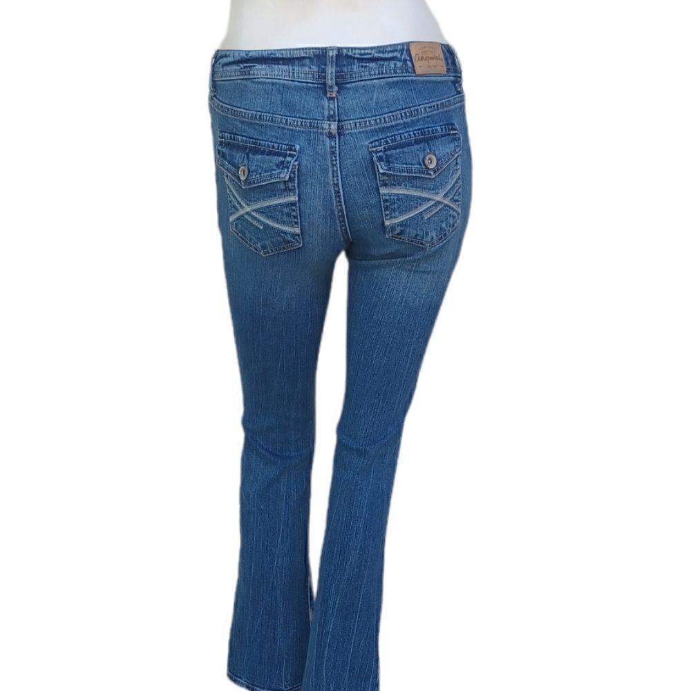 50359..Aeropostale Bootcut Jeans Sz 1/2 Reg/Normal, 26"W, 29"Inseam, 7"Rise