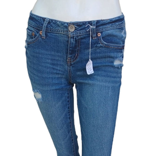 50359..Aeropostale Bootcut Jeans Sz 1/2 Reg/Normal, 26"W, 29"Inseam, 7"Rise