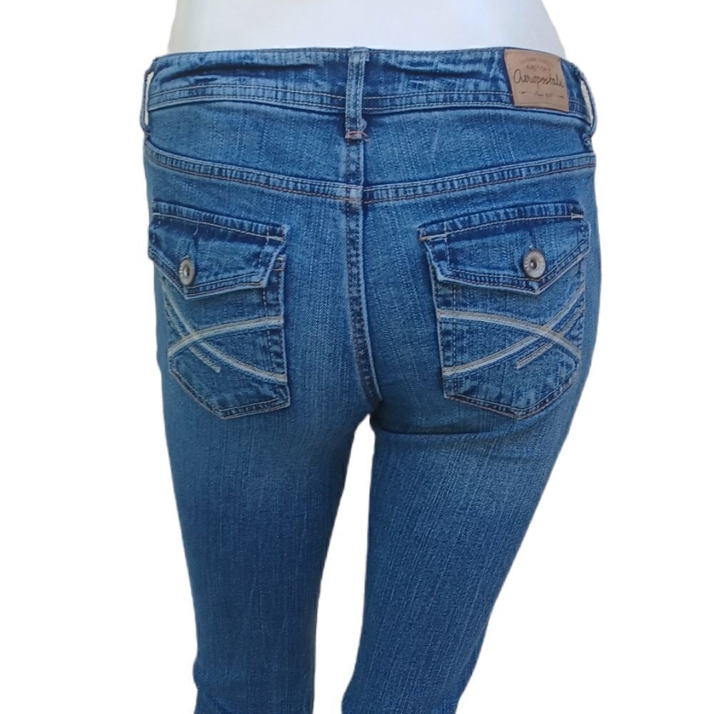 50359..Aeropostale Bootcut Jeans Sz 1/2 Reg/Normal, 26"W, 29"Inseam, 7"Rise