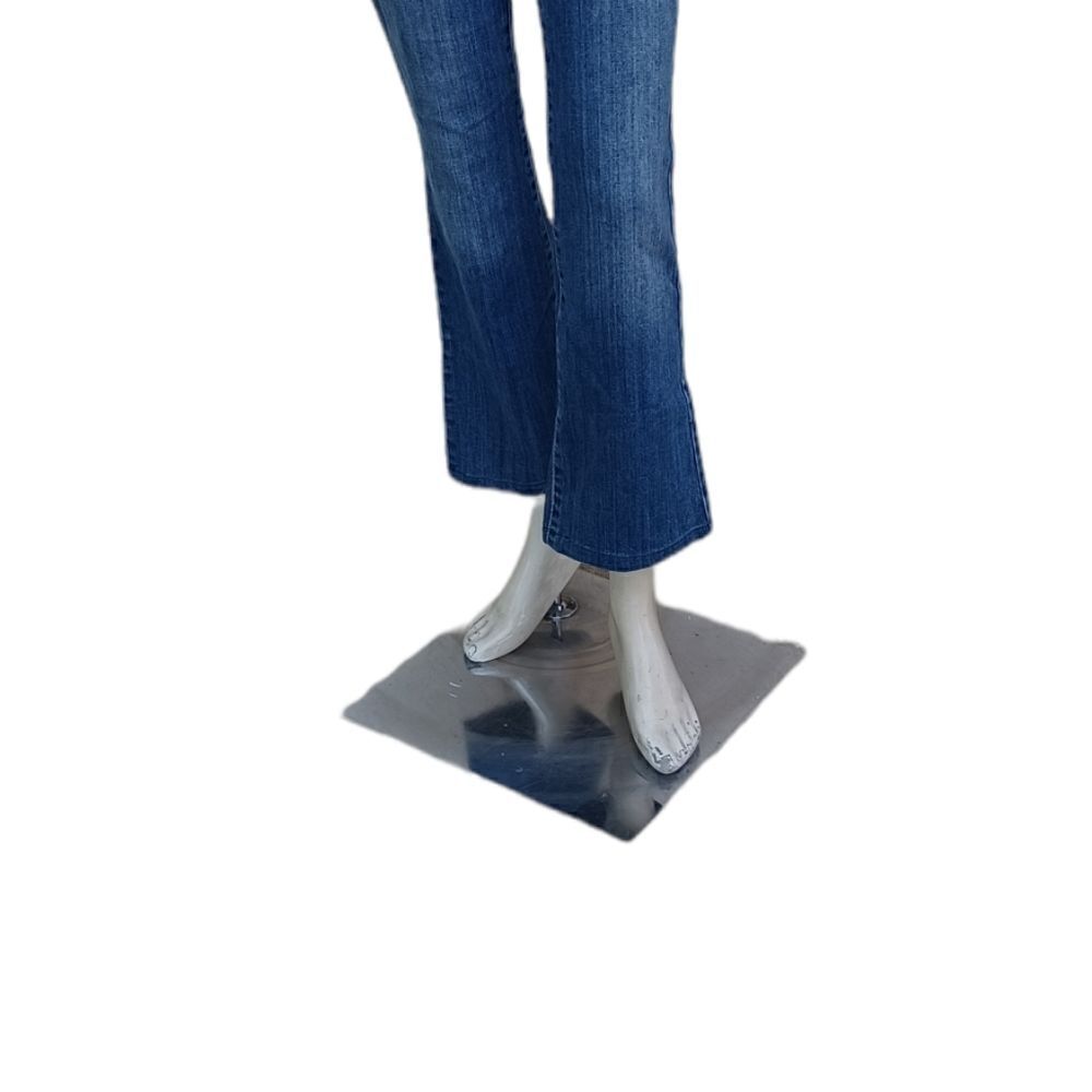 50377...Preowned Mossimo Supply Co Bootcut Jeans Size 7, W28" 27"Inseam  8"Rise