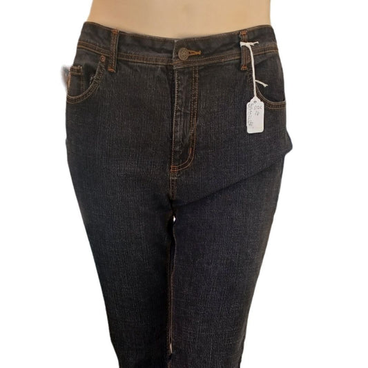 437021....Faded Glory Bootcut Jeans Size 16Avg, W34" 31"Inseam  10"Rise
