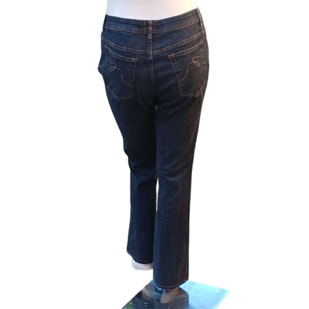 437021....Faded Glory Bootcut Jeans Size 16Avg, W34" 31"Inseam  10"Rise