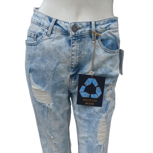 416336....Indigo Rein Curvy Flare Jeans Size 7