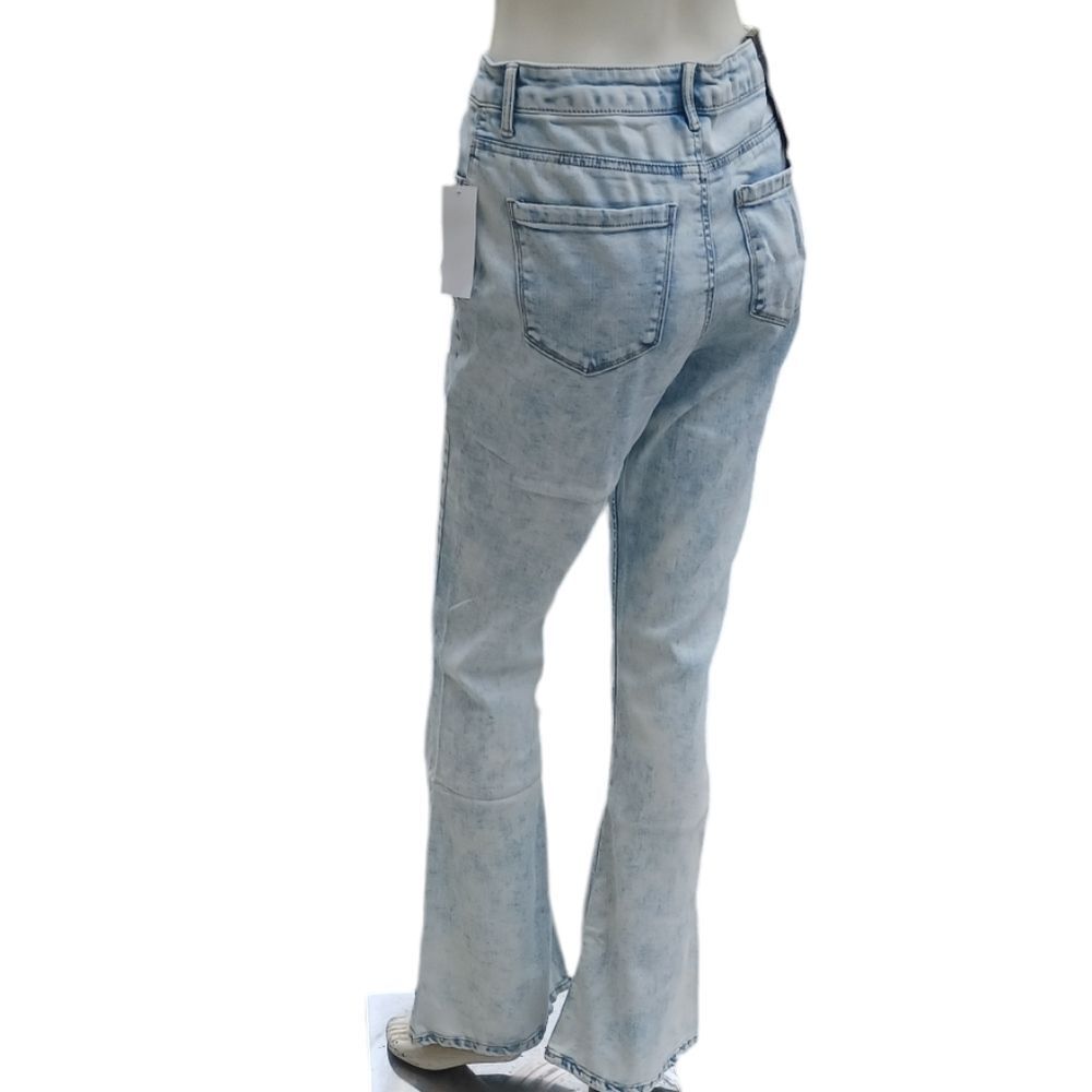 416336....Indigo Rein Curvy Flare Jeans Size 7