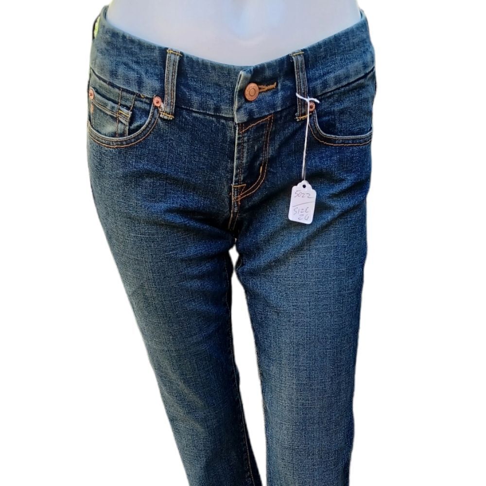 50226...Seven7 Bootcut Jeans Size 26, W26" 27"Inseam 7"Rise