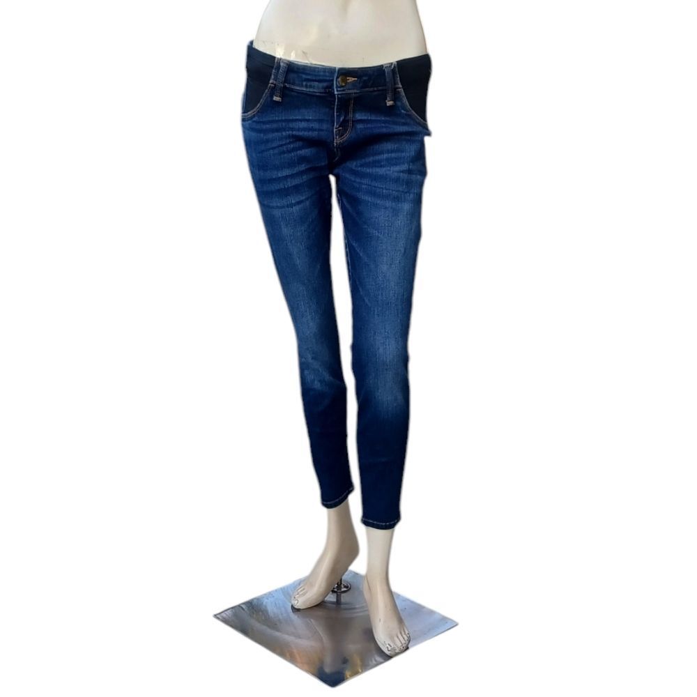 8142..Liz Lange Maternity Skinny Jeans Size  XS/TP, W29" 26"Inseam  7"Rise