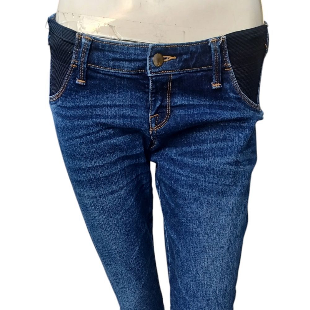 8142..Liz Lange Maternity Skinny Jeans Size  XS/TP, W29" 26"Inseam  7"Rise