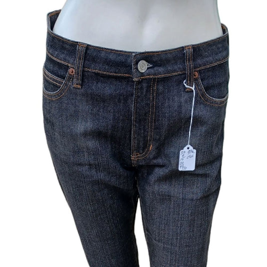 448910...Gap Black Bootcut Jeans Size 4XL, 8" Rise 30" Inseam
