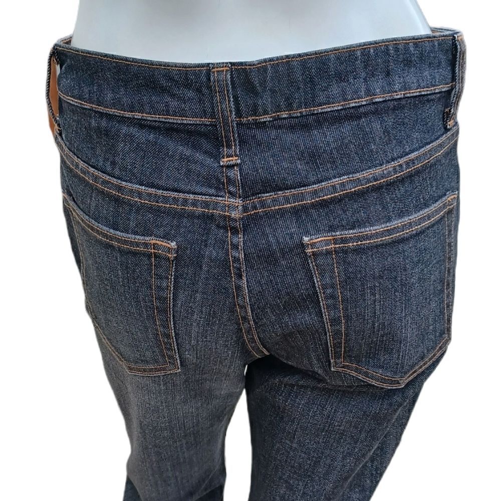 448910...Gap Black Bootcut Jeans Size 4XL, 8" Rise 30" Inseam