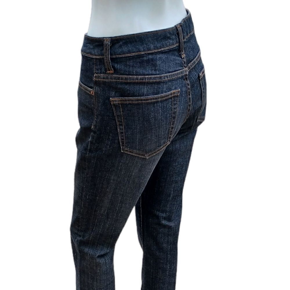 448910...Gap Black Bootcut Jeans Size 4XL, 8" Rise 30" Inseam
