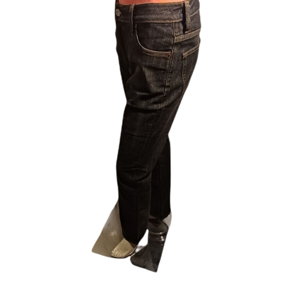 448910...Gap Black Bootcut Jeans Size 4XL, 8" Rise 30" Inseam