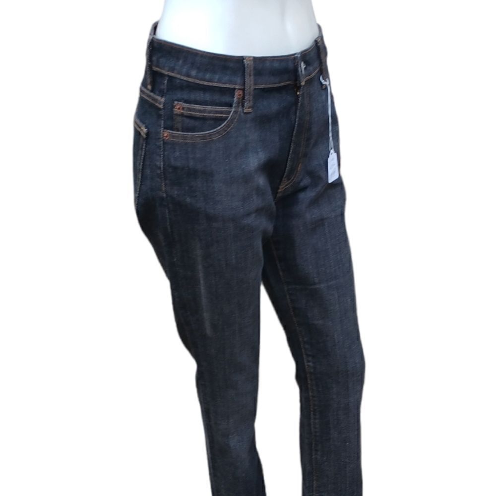 448910...Gap Black Bootcut Jeans Size 4XL, 8" Rise 30" Inseam