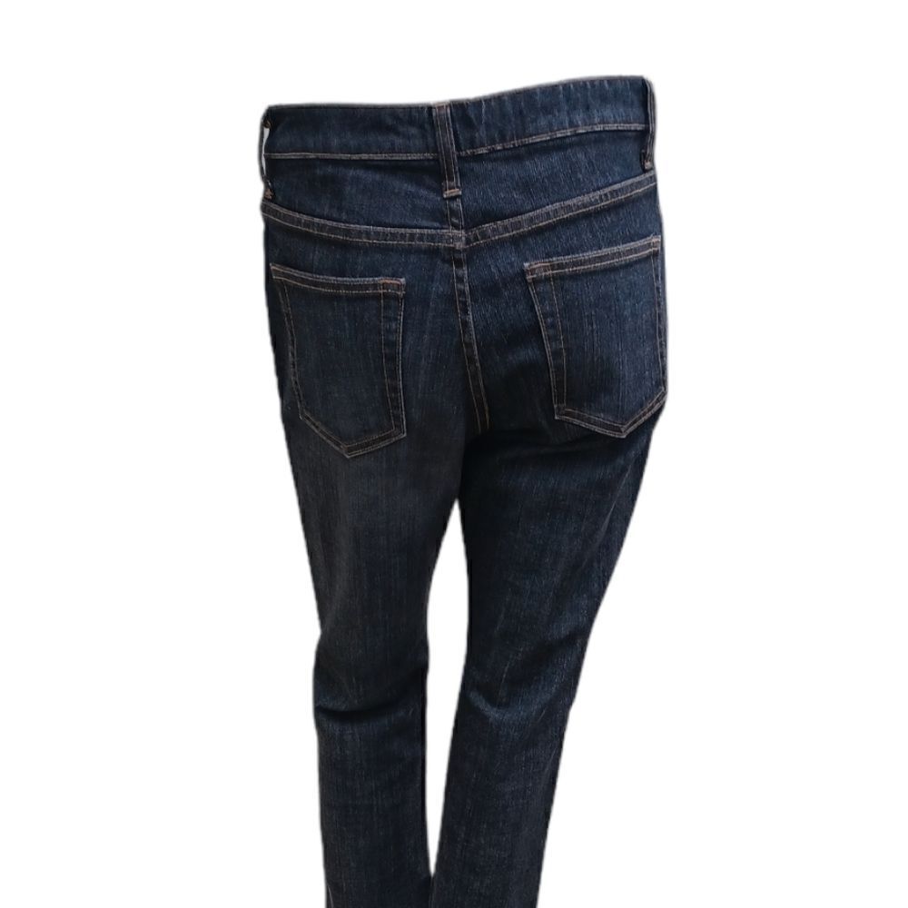 448910...Gap Black Bootcut Jeans Size 4XL, 8" Rise 30" Inseam
