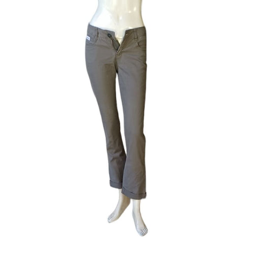 69684...Calvin Klein Straight Leg Jeans Size  W27 L32, 7" Rise