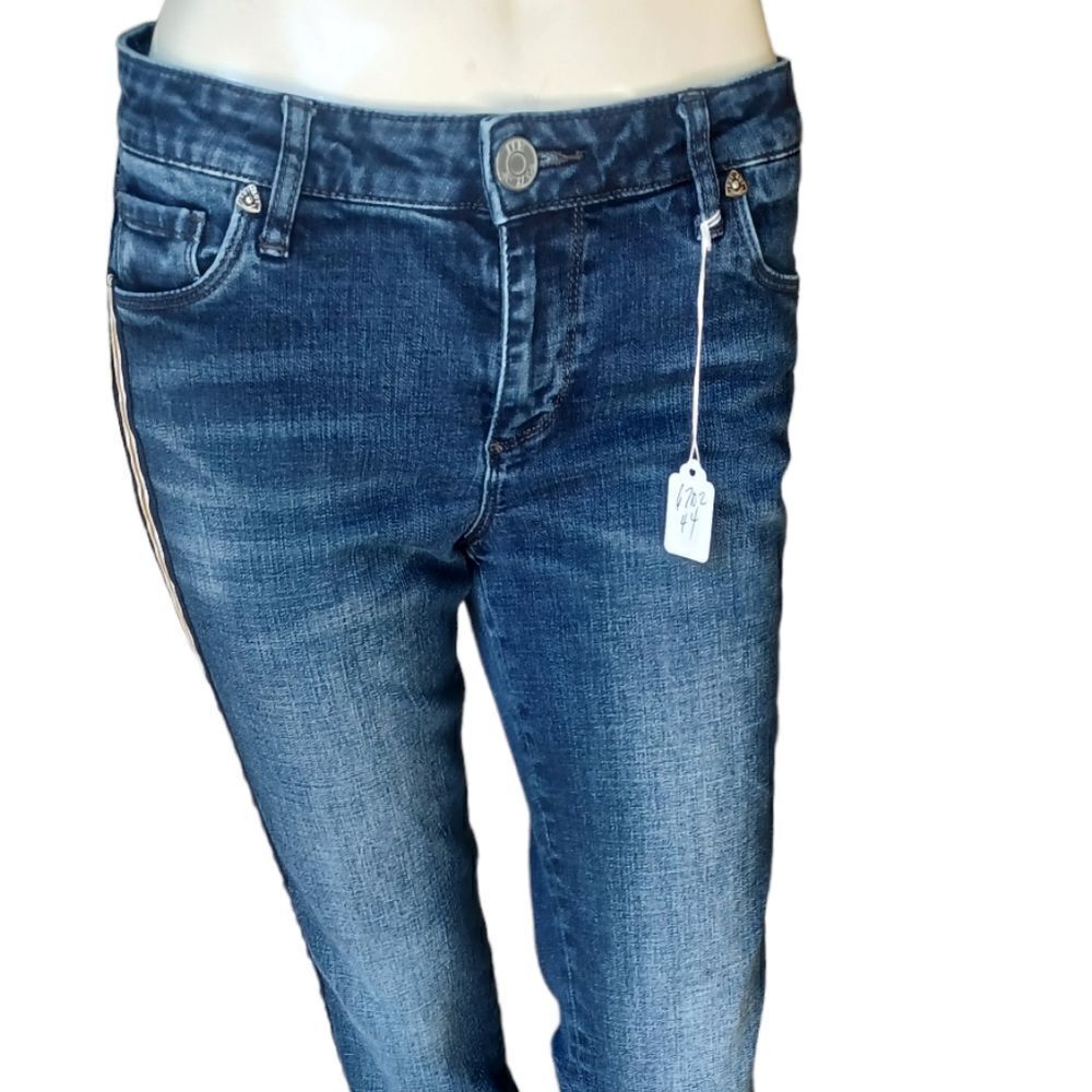 670244...Kut from the Kloth Ankle Straight leg Jeans Size 6, W25" Inseam, 8"Rise