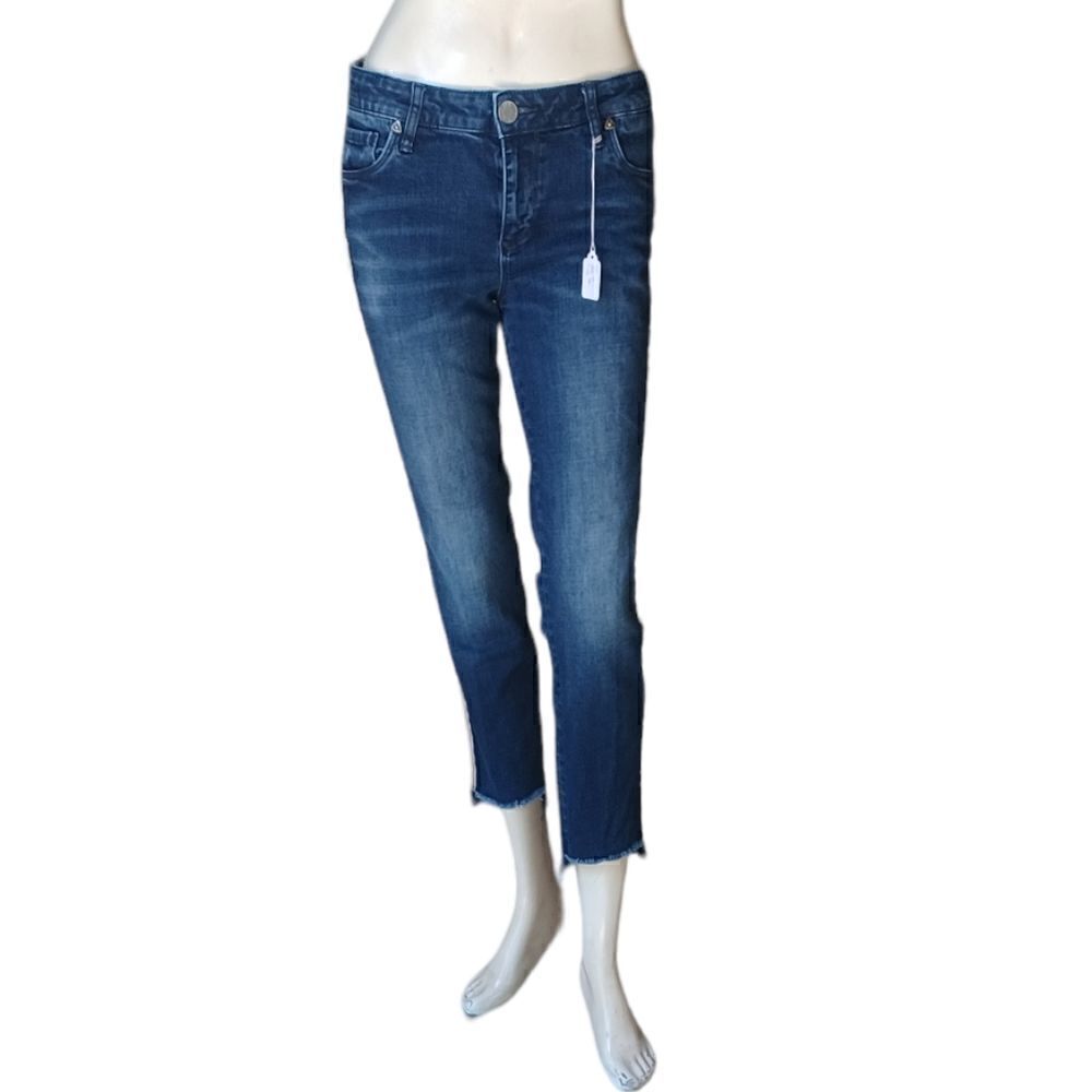 670244...Kut from the Kloth Ankle Straight leg Jeans Size 6, W25" Inseam, 8"Rise