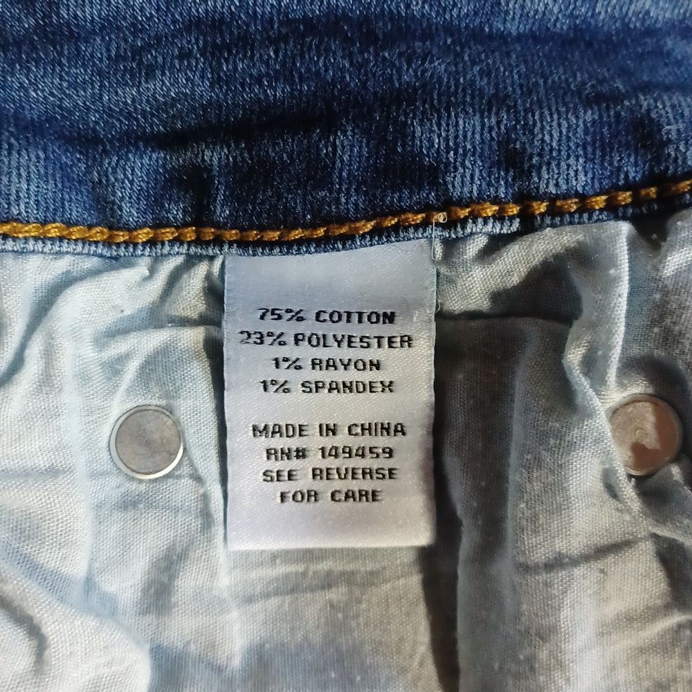 670444...Ashley Mason Skinny Jeans Size 7, 25" Inseam
