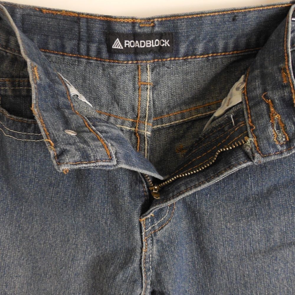 50893....RoadBlock Straight leg Jeans Kids Size 7