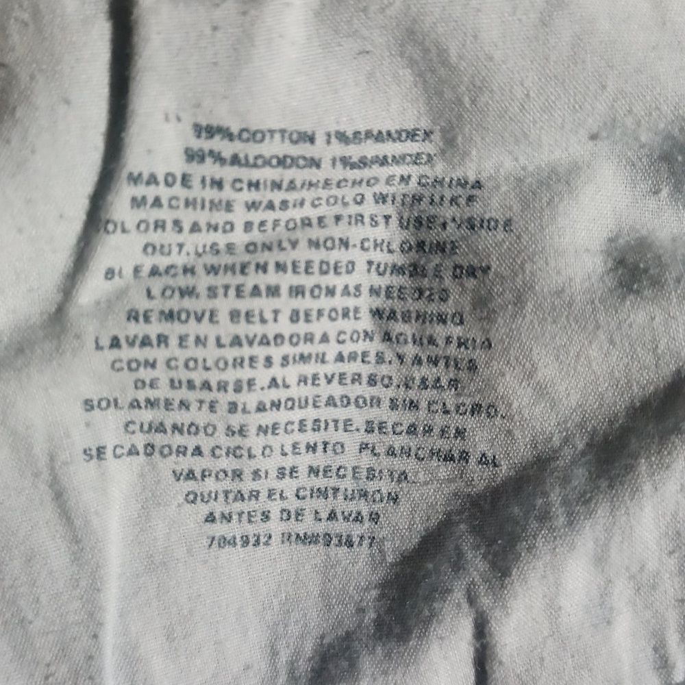 51743..St John's Bay Straight leg Jeans Size 14, W32" 24"Inseam 9 1/2"Rise