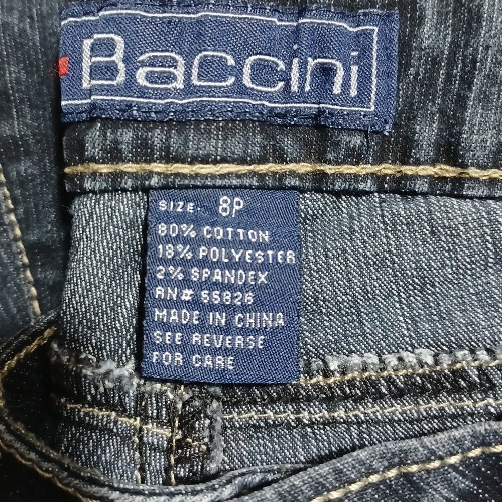 441516...Baccini Bootcut Jeans Size 8