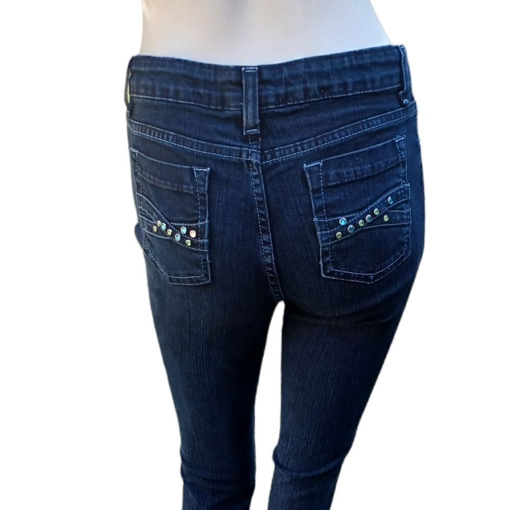 51664...Canyon River Blues Skinn Jeans Juniors 14, W27" 27"Inseam  8 1/2"Rise