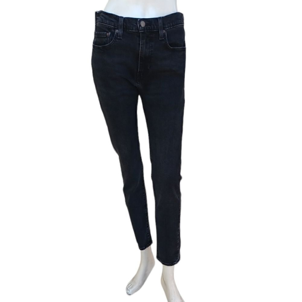 687245....Levi's Black Skinny Jeans Size W31 L30