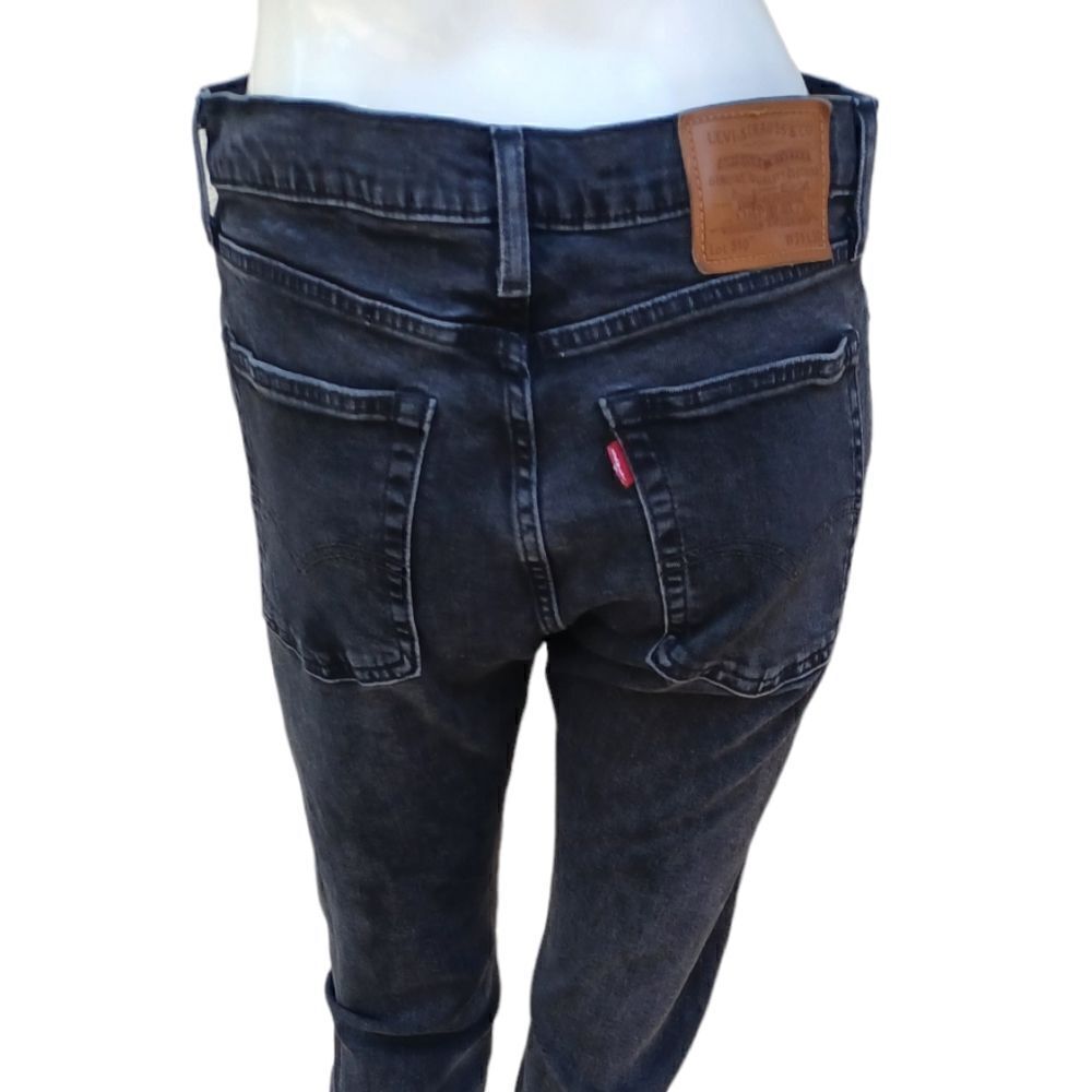 687245....Levi's Black Skinny Jeans Size W31 L30