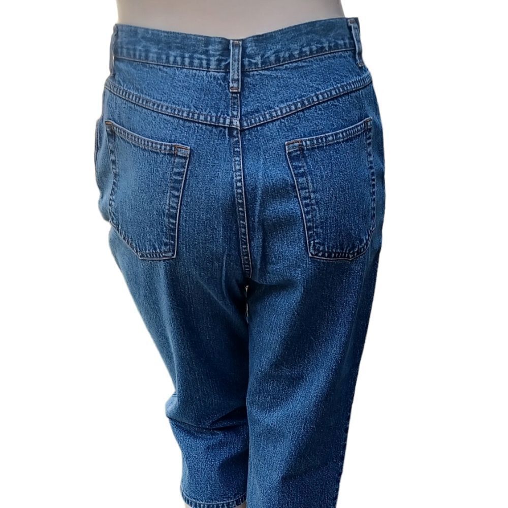 519719...Bill Blast High Rise Crop Jeans Size 14