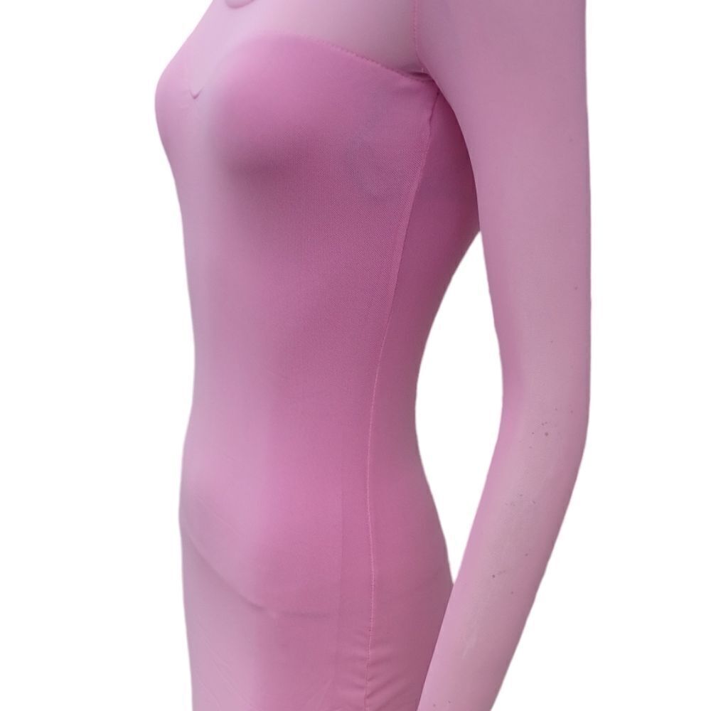 B33....NWT-Material Girl Curve-Hugging Bodycon Dress Pink