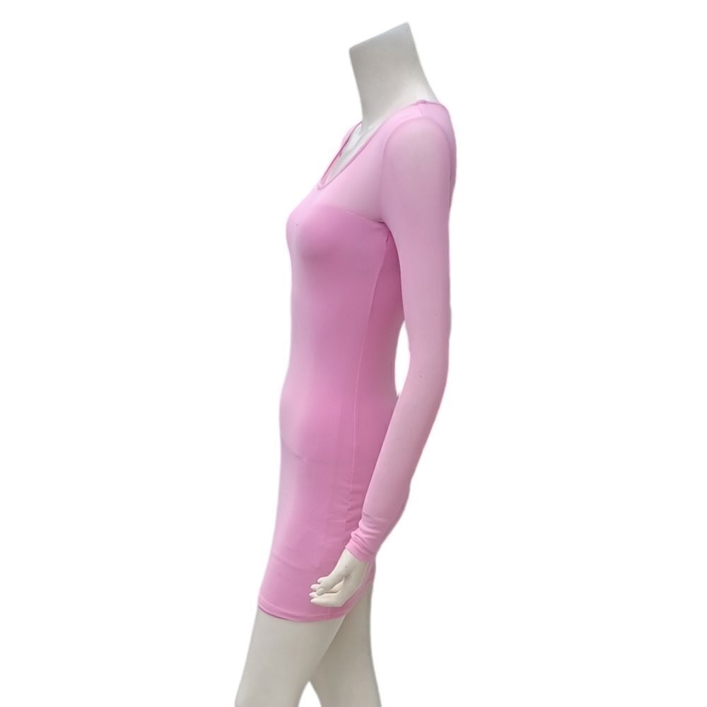 B33....NWT-Material Girl Curve-Hugging Bodycon Dress Pink