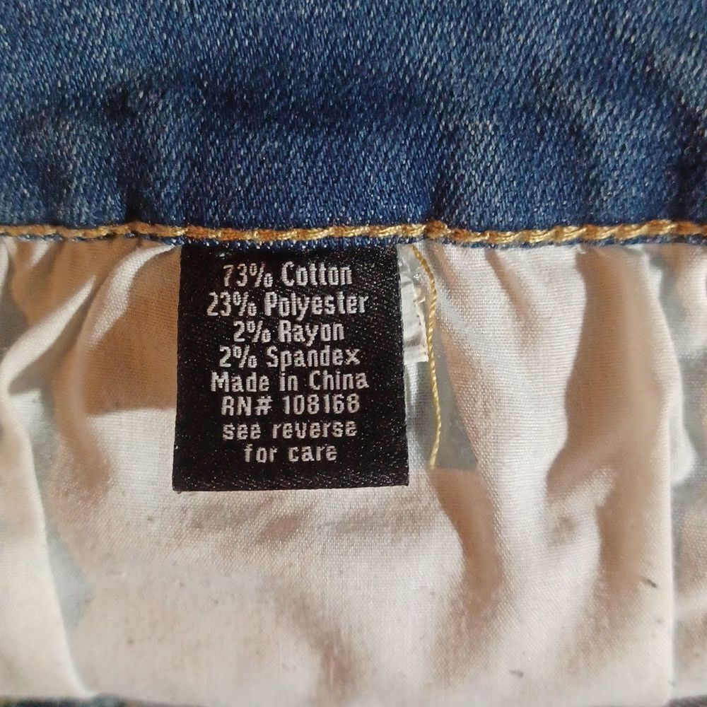 642520....High Waist RSQ Seattle Skinny Tapered Jeans Size 30X30, 9"Rise