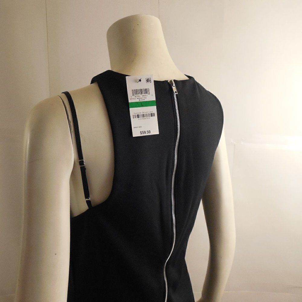 Material Girl Juniors One-Shoulder Bodycon Black L