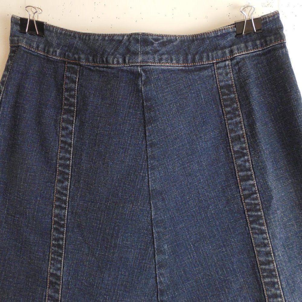 52561....City DKNY Jean Skirt 30" Waist, Cotton Blend