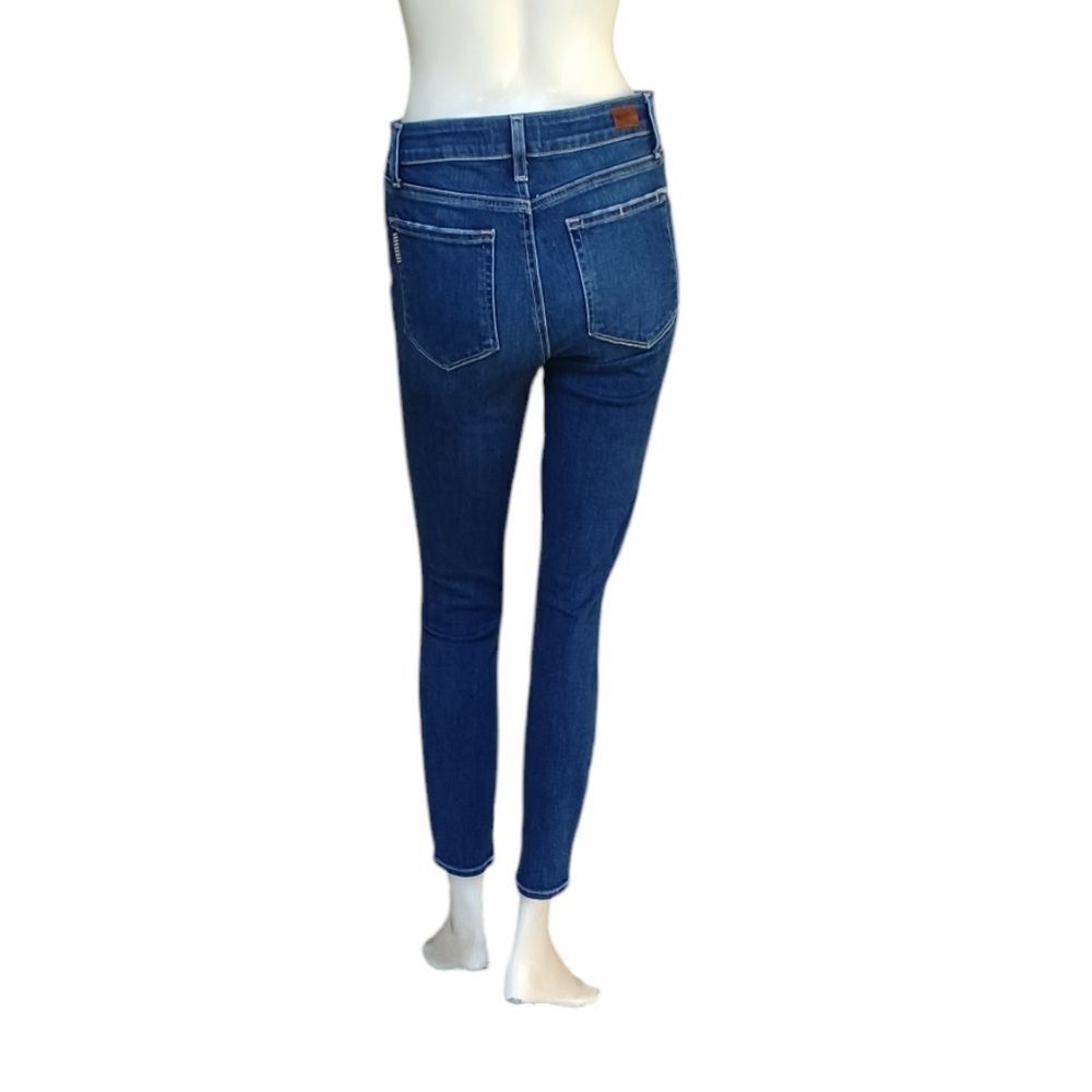 4195...Paige Skinny Jeans Size 27, 26"Inseam 9"Rise