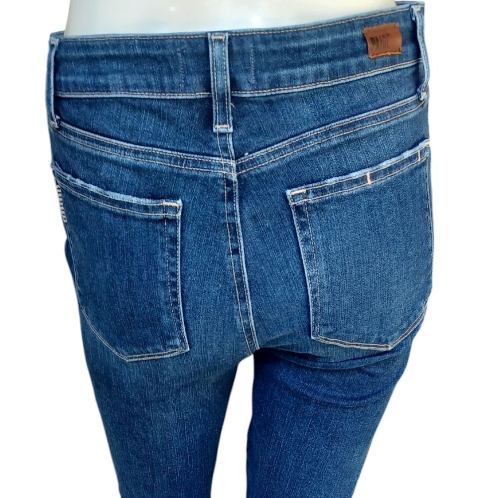4195...Paige Skinny Jeans Size 27, 26"Inseam 9"Rise