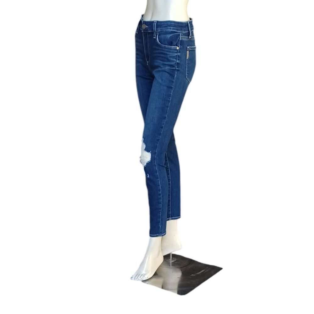 4195...Paige Skinny Jeans Size 27, 26"Inseam 9"Rise
