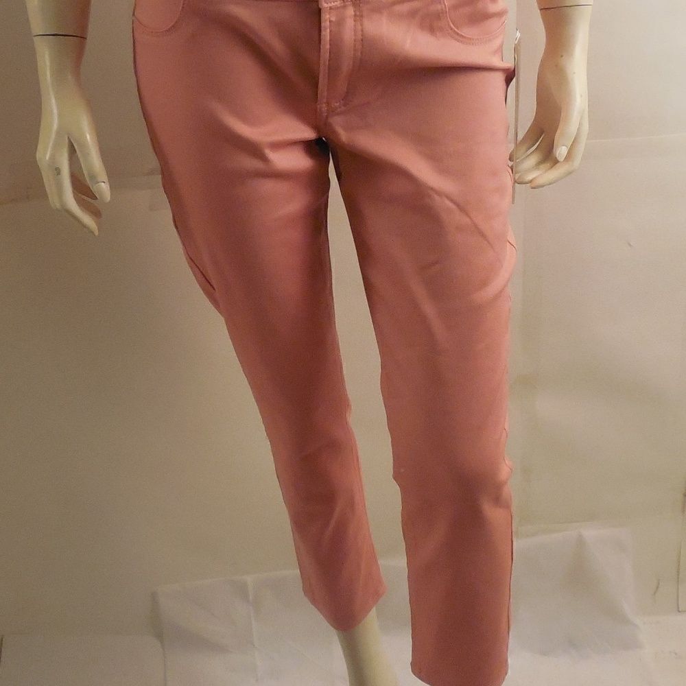 609030.....Tinsel Town Soft Stretch Ankle Crop Pants Size 10
