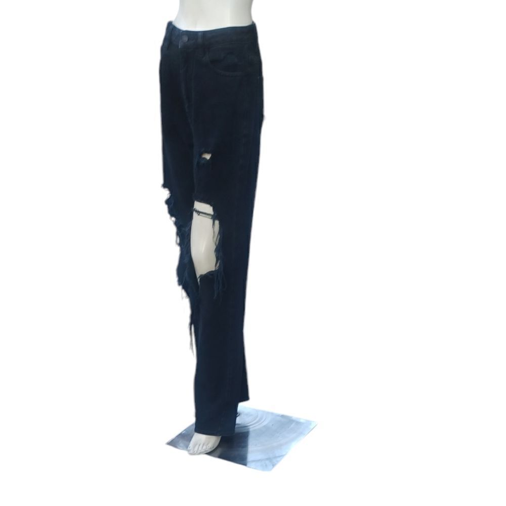 4112.....Pacsun Black Straight leg Jeans Size 27, W26"  30"Inseam  11"Rise