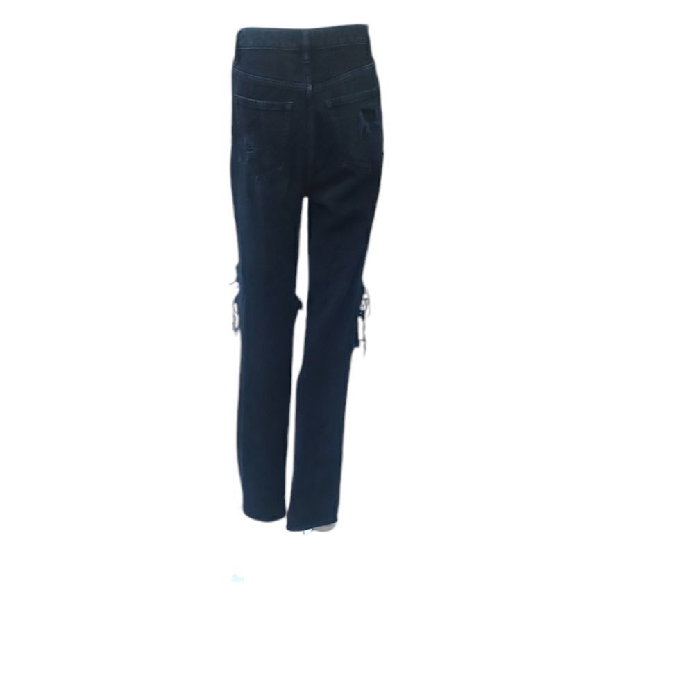 4112.....Pacsun Black Straight leg Jeans Size 27, W26"  30"Inseam  11"Rise