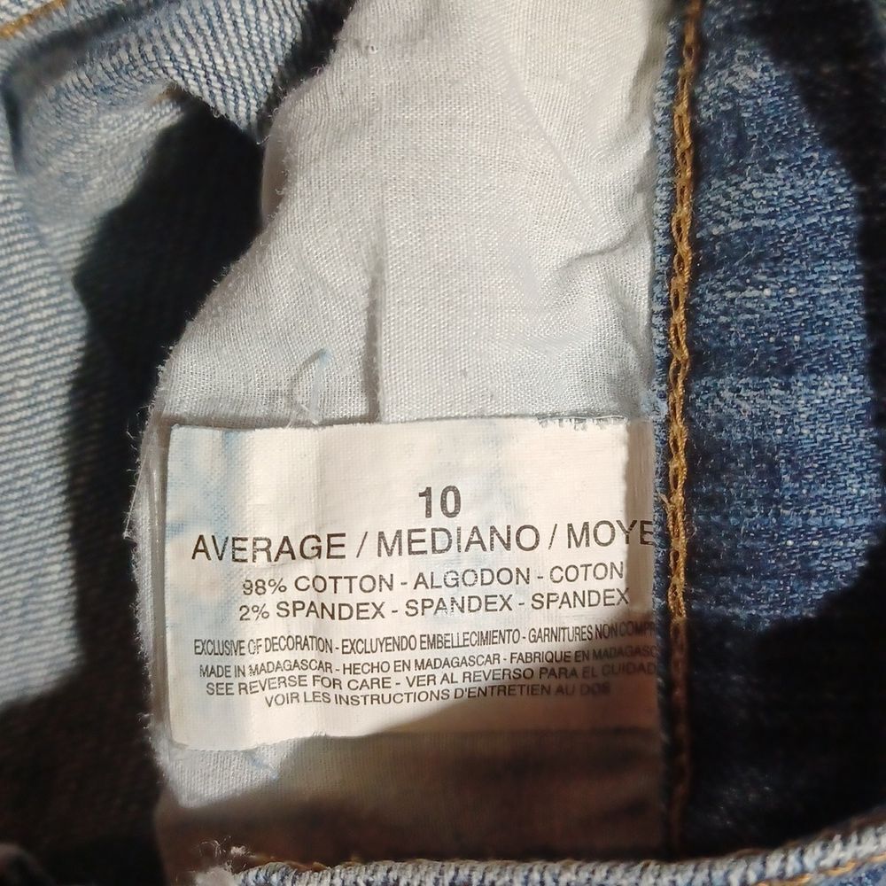 103511...Glory Vanderbilt Bootcut Jeans Size 10, W30" 28"Insesm 10"Rise