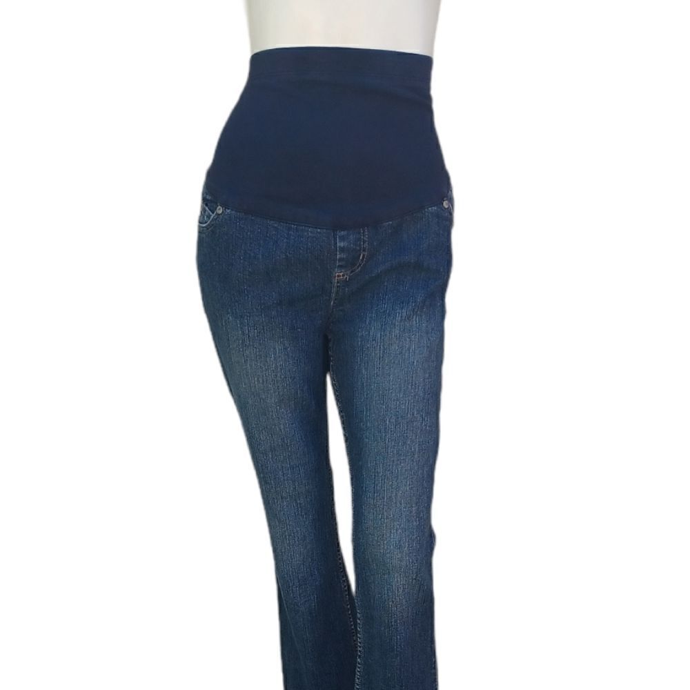 51815...Liz Lange Maternity Bootcut Jeans Size 4