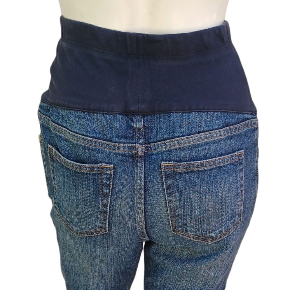 51815...Liz Lange Maternity Bootcut Jeans Size 4