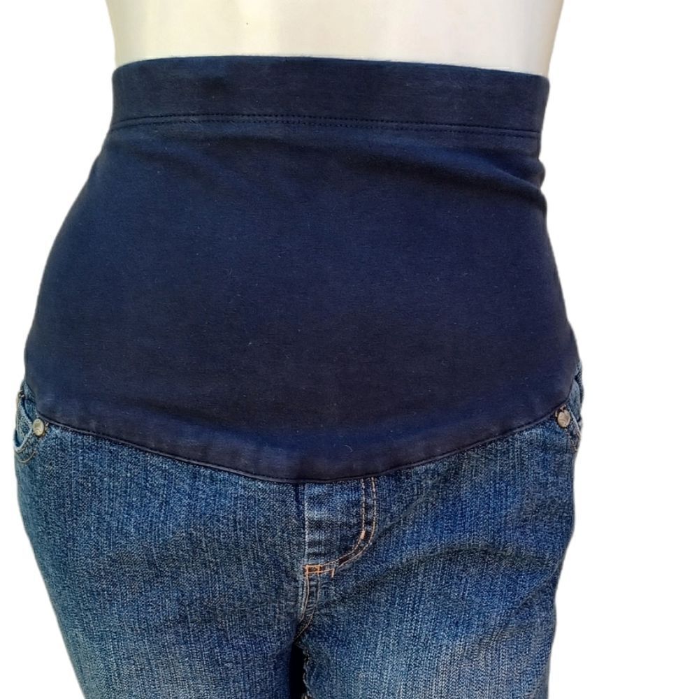 51815...Liz Lange Maternity Bootcut Jeans Size 4