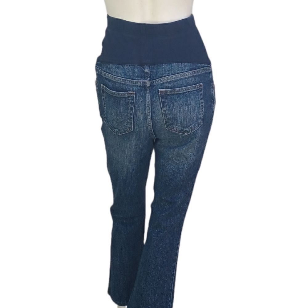 51815...Liz Lange Maternity Bootcut Jeans Size 4