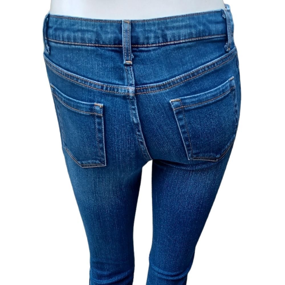 104414..Cherokee Skinny Jeans Size Jr 12, W24"  26 1/2"Inseam  8" Rise