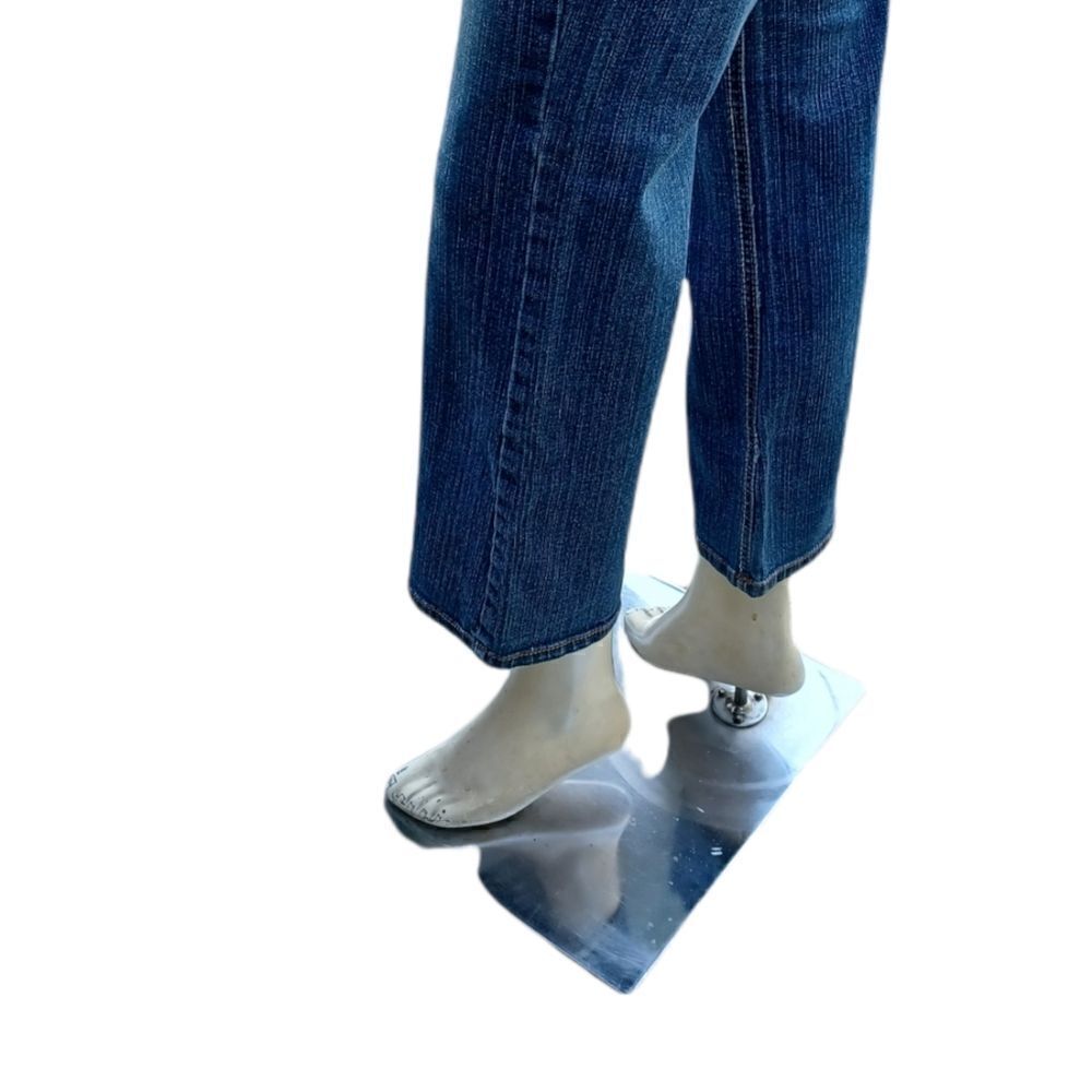 120814..Justice Bootcut Jeans Size Jr. 12 1/2, W26"  26"Inseam  8"Rise