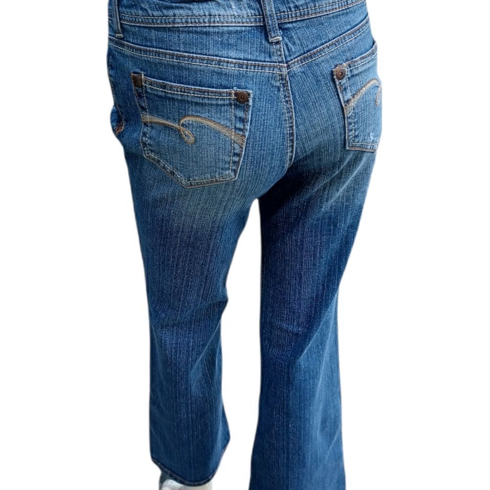 120814..Justice Bootcut Jeans Size Jr. 12 1/2, W26"  26"Inseam  8"Rise