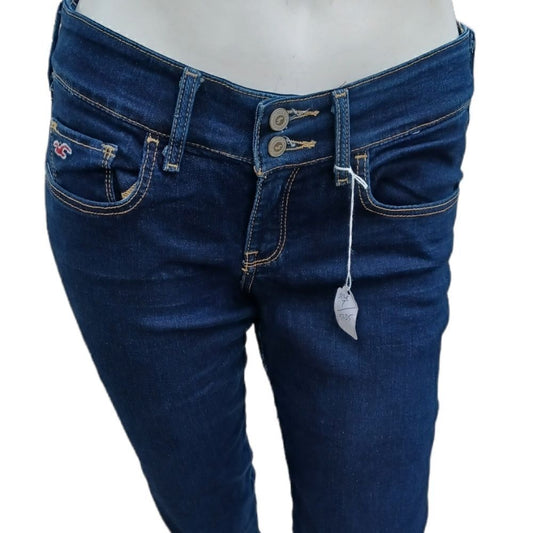 52357.......Hollister Crop Jeans Size 7 W28, 15"Inseam  8"Rise