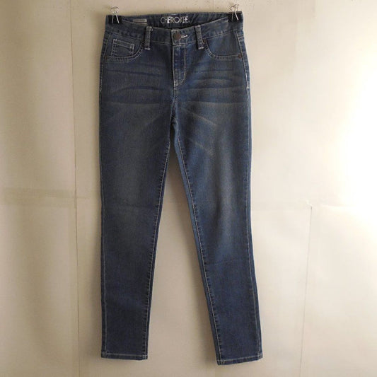102013...Cherokee Skinny Jeans Size 12Jr., W25" 26"Inseam  7 1/2"Rise