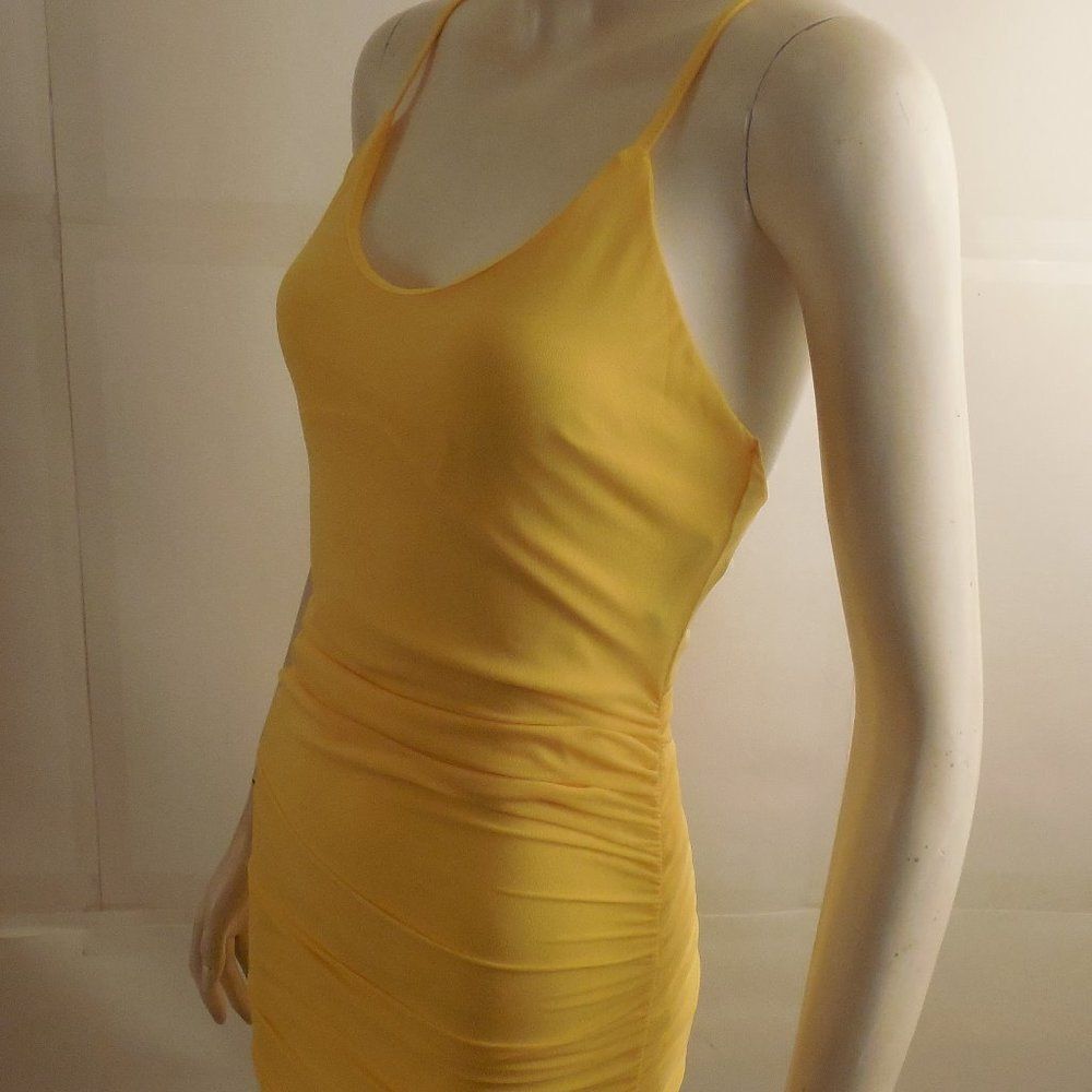 Material Girl Juniors' Ruched Crisscross Size M